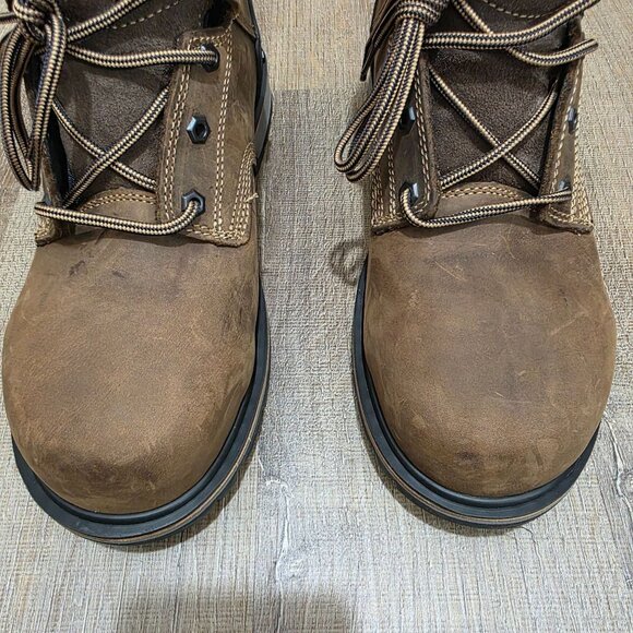 Timberland PRO Ballast 6" Men’s Work Boots 8.5M Brown A29HT Composite Toe Anti-F - Picture 5 of 14